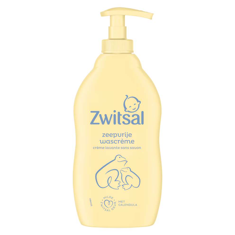 Zwitsal Wascreme – Pompje Zeepvrij 400 ml