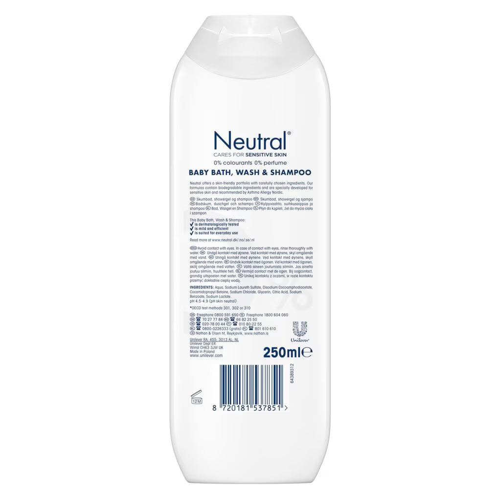 Neutral Baby Bad & Shampoo